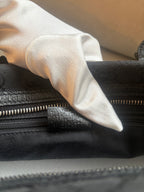 Black Gucci Monogram Boston Bag