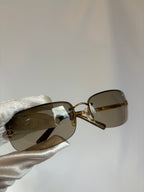 Gold Chanel Sunglasses