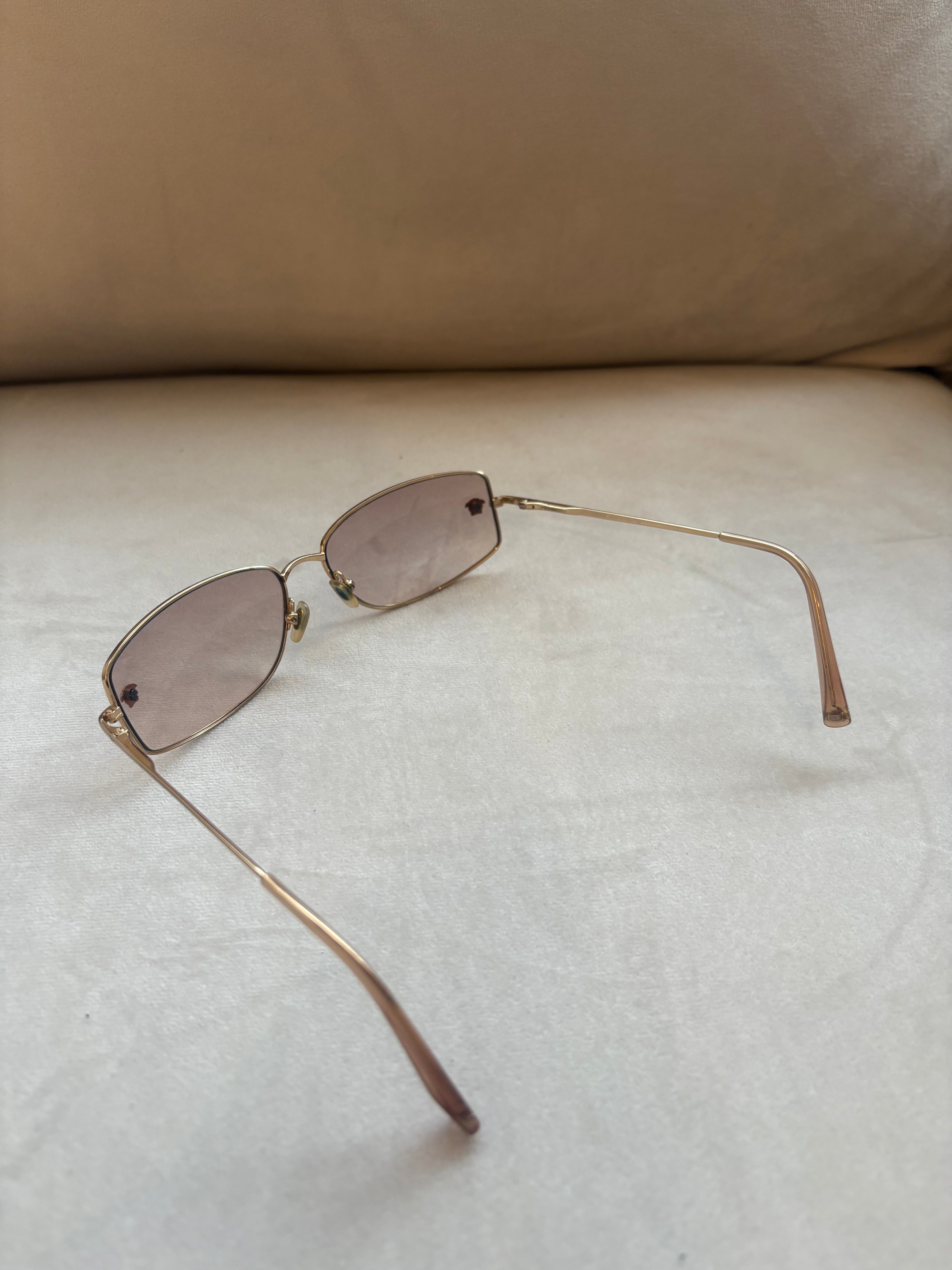 Gold Versace Sunglasses