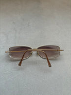 Gold Versace Sunglasses