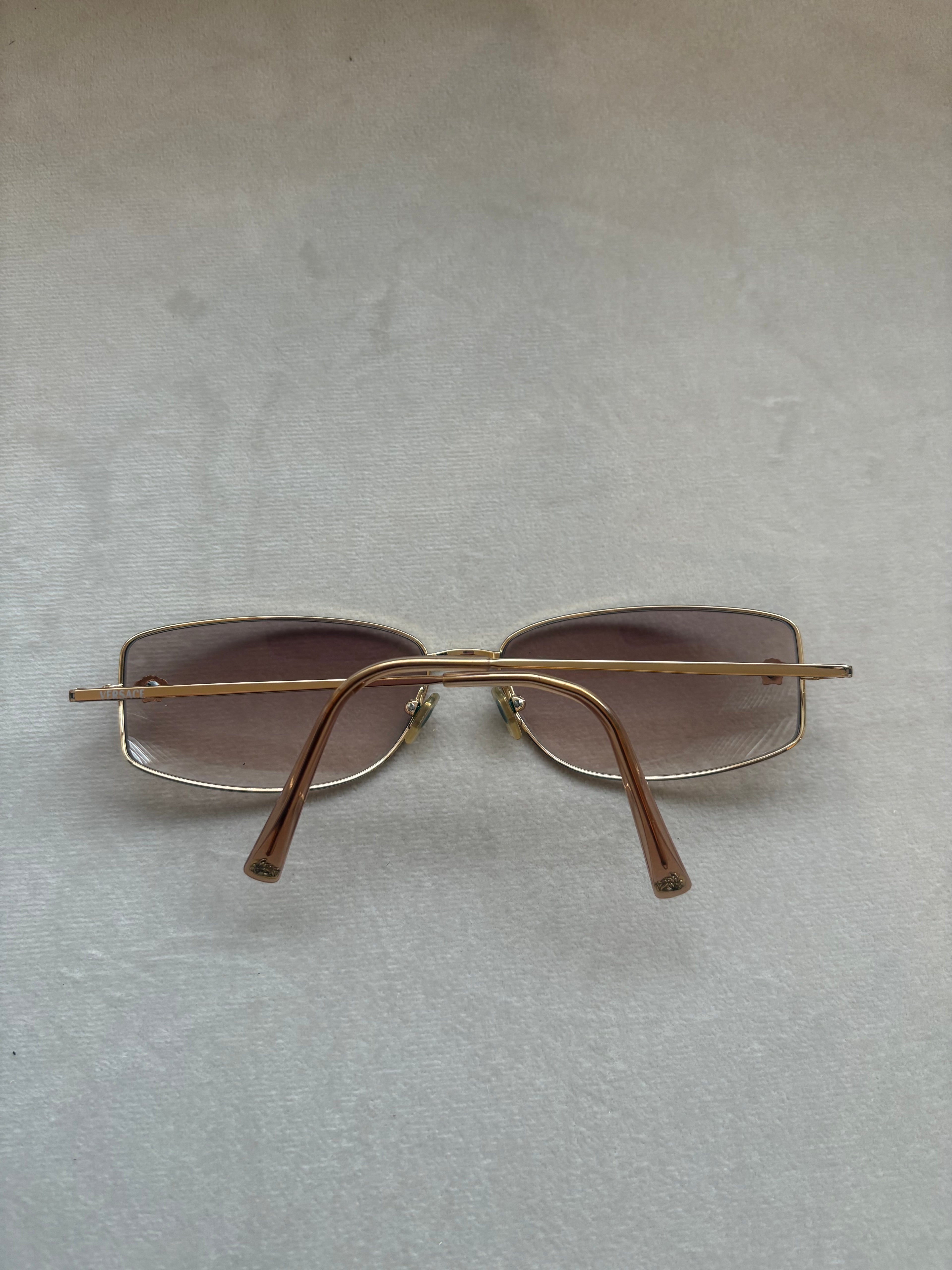 Gold Versace Sunglasses