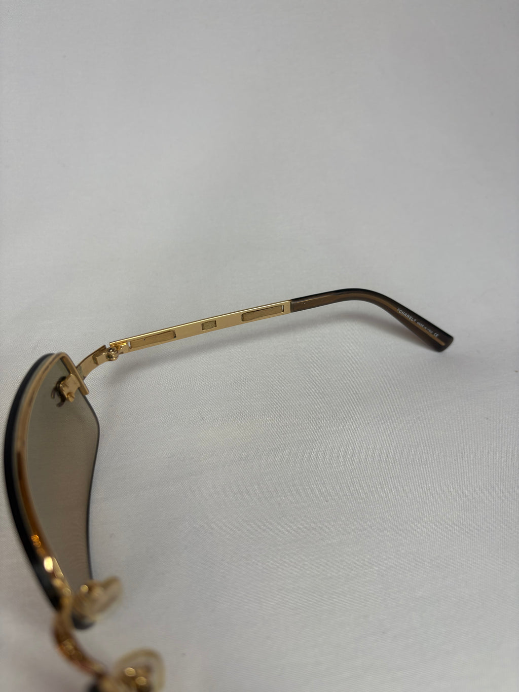 Gold Chanel Sunglasses