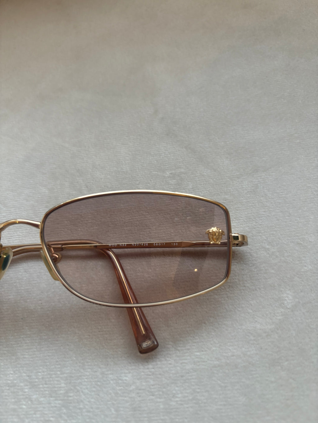 Gold Versace Sunglasses